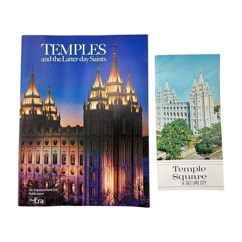 Temples and the Latter-day Saints, Temple Square SLC 1960s Illustrated Booklets